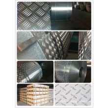 Aleación de aluminio Plate Checkered 5 Bar Pattern - AA 3105